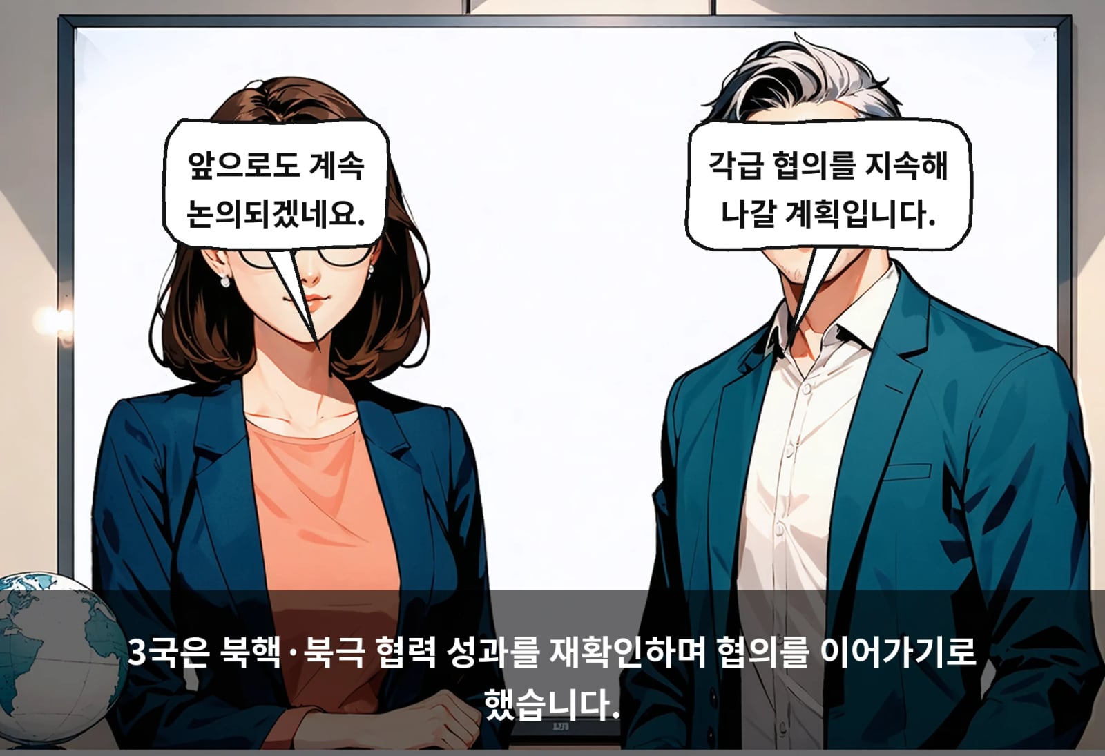 3국은 북핵·북극 협력 성과를 재확인하며 협의를 이어가기로 했습니다.
