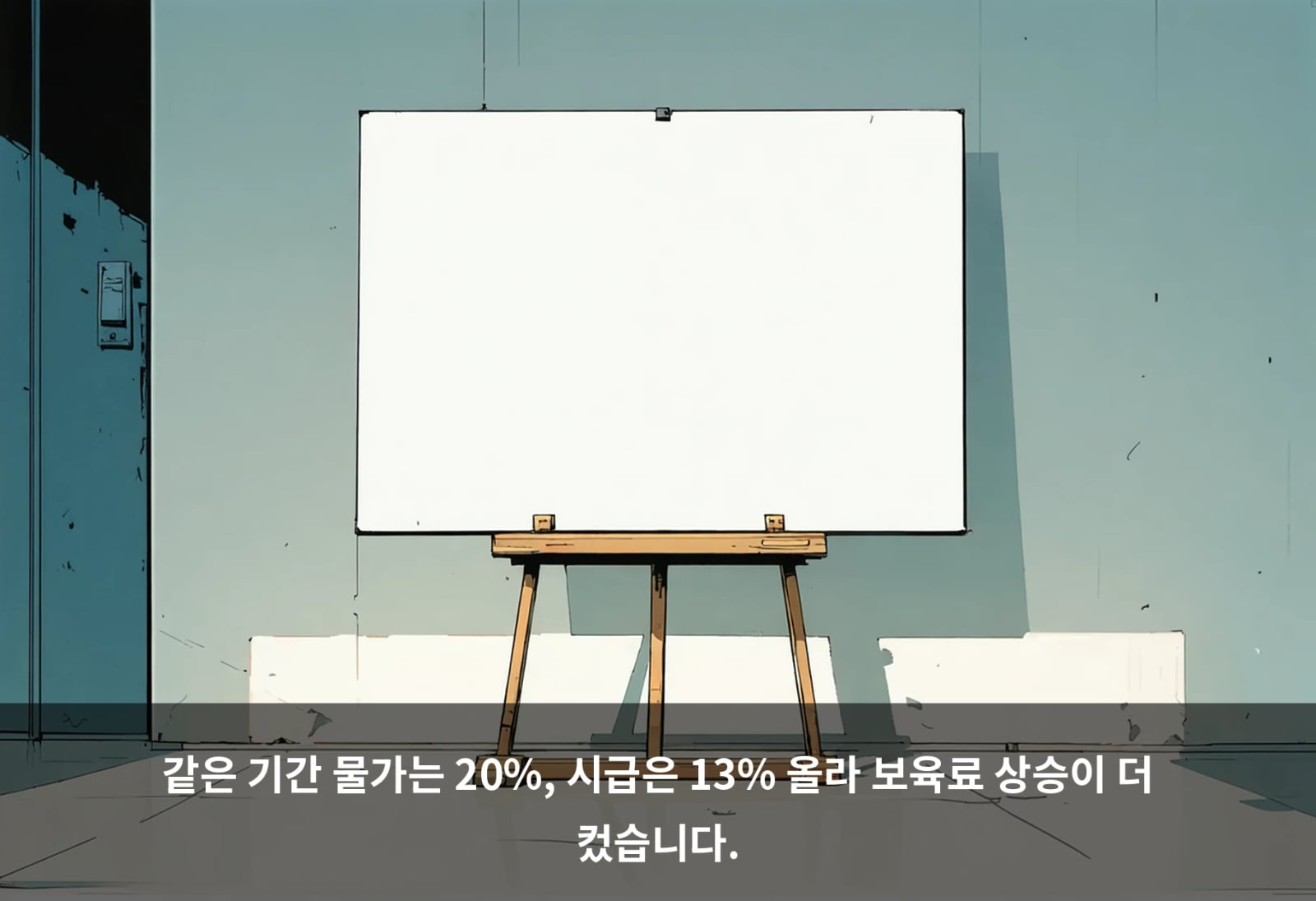 같은 기간 물가는 20%, 시급은 13% 올라 보육료 상승이 더 컸습니다.