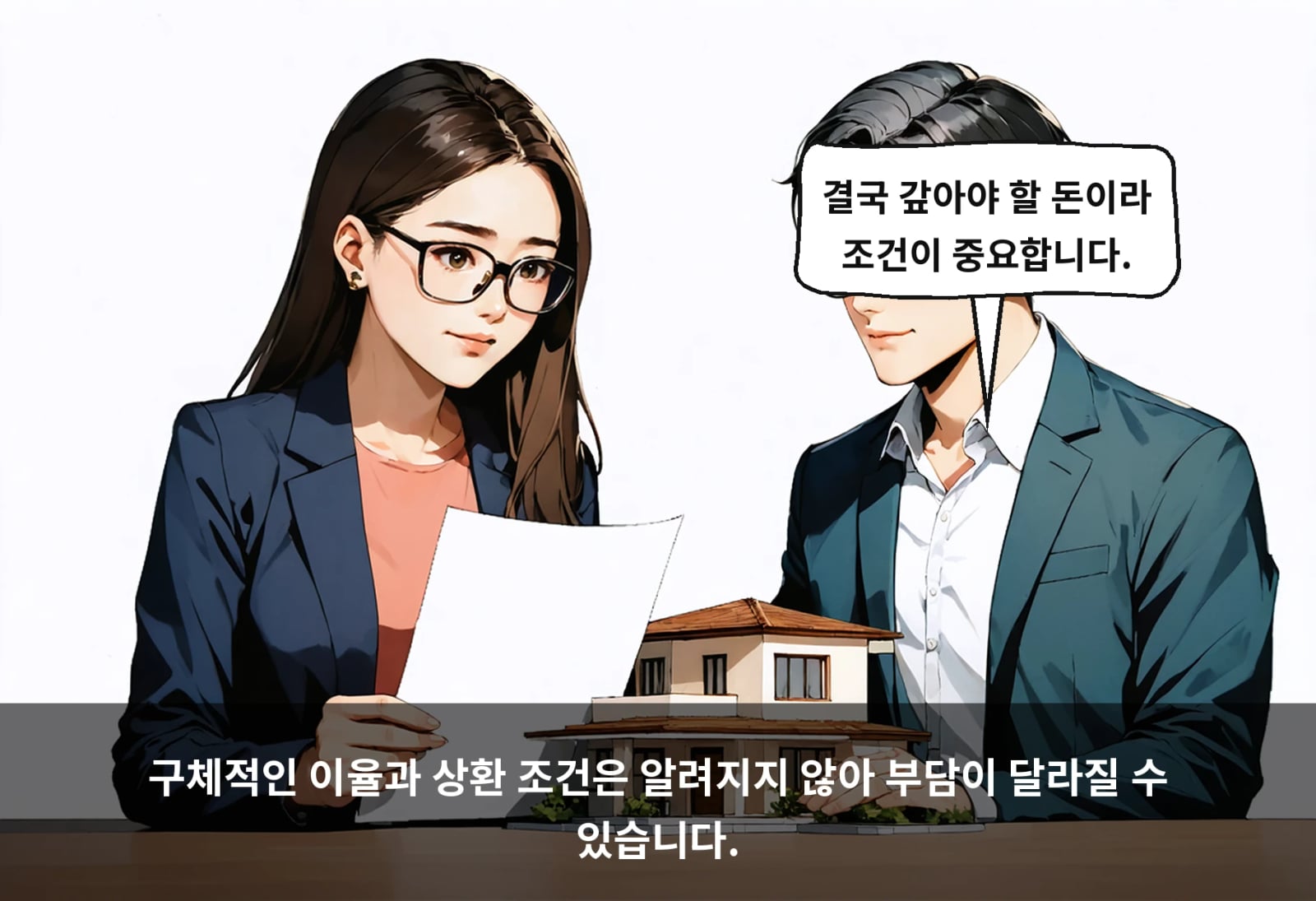 구체적인 이율과 상환 조건은 알려지지 않아 부담이 달라질 수 있습니다.