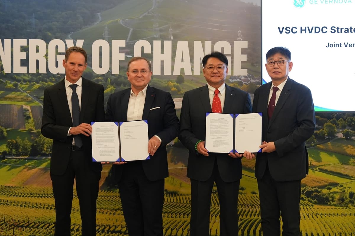 LS일렉트릭, GE버노바와 ‘전압형 HVDC’ 합작법인 세워
