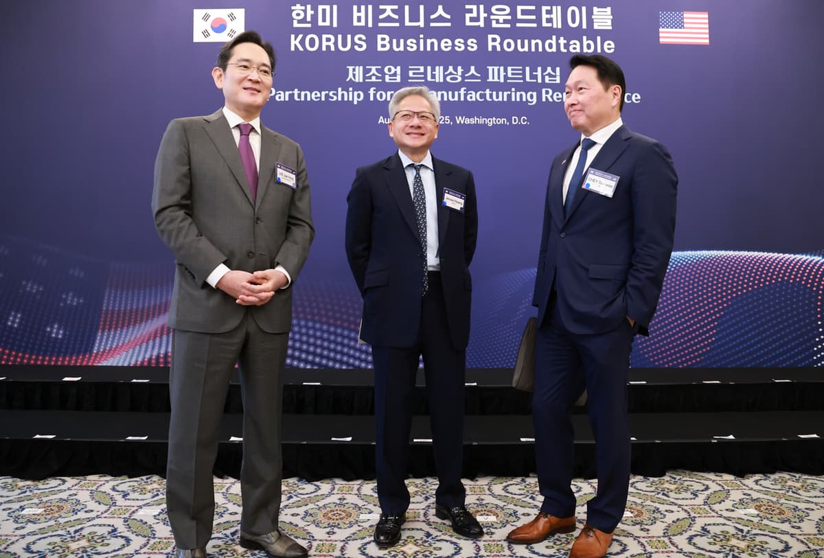 삼성·SK, 엔비디아와 동맹 강화...총수들 ‘뉴욕 출격’
