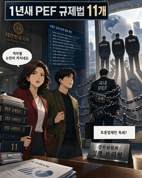 1년새 PEF 규제법 11개…외국계만 웃는다 표지